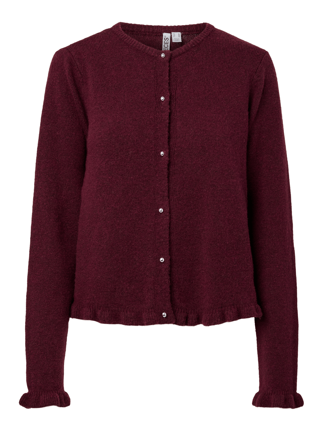 PCAMOS Knitted Cardigan - Winetasting - VERO MODA & VILA Bergvik